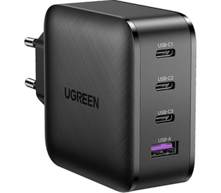 Ugreen 70774 chargeur d'appareils mobiles Universel Noir Secteur Charge rapide Intérieure
