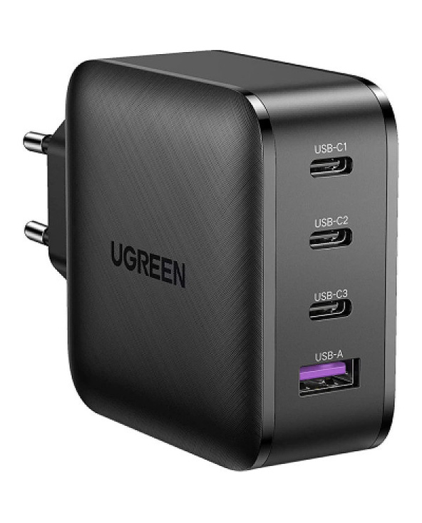 Ugreen 70774 chargeur d'appareils mobiles Universel Noir Secteur Charge rapide Intérieure