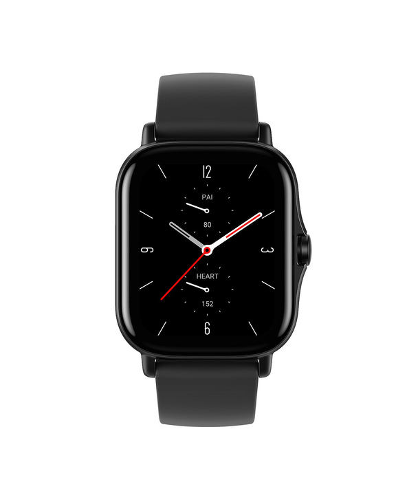 Amazfit GTS 2 4,19 cm (1.65") AMOLED 43 mm Numérique 348 x 442 pixels Écran tactile Noir Wifi GPS (satellite)