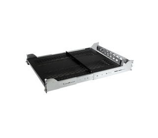StarTech.com Étagère Coulissante 2U pour Serveur avec Bras de Gestion des Câbles - Profondeur de Montage Réglable de 27,6 à 31,6