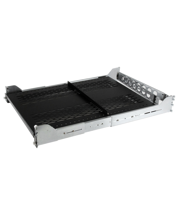StarTech.com Étagère Coulissante 2U pour Serveur avec Bras de Gestion des Câbles - Profondeur de Montage Réglable de 27,6 à 31,6