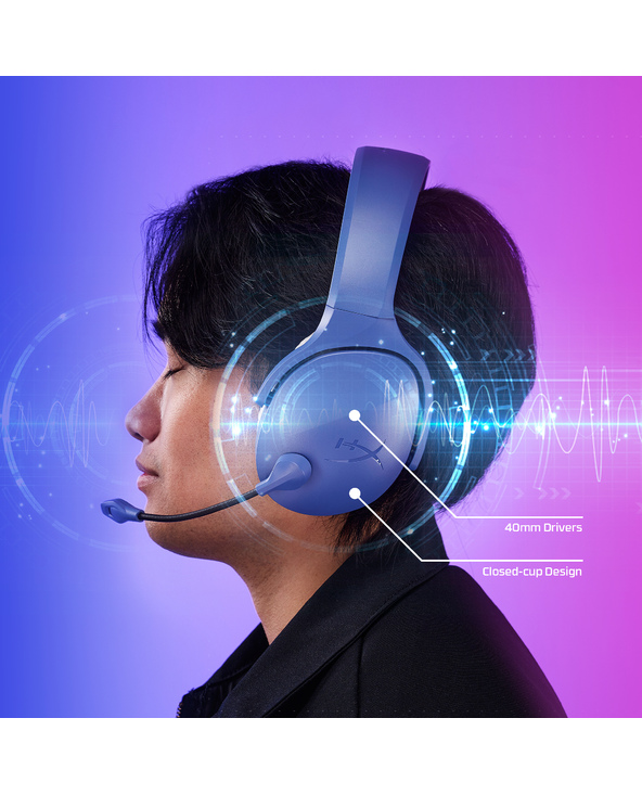 HyperX Cloud Jet – Casque de jeu sans fil (noir)