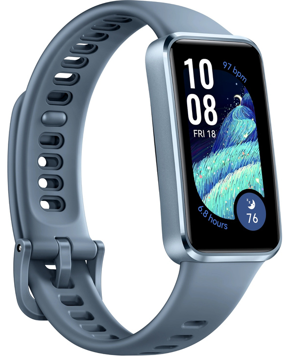 Huawei Band 10 AMOLED Bracelet connecté 3,73 cm (1.47") Bleu