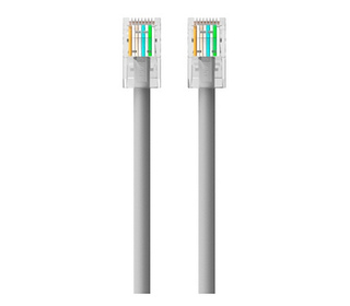 Belkin RJ45-RJ45, Cat6, 2m câble de réseau Gris