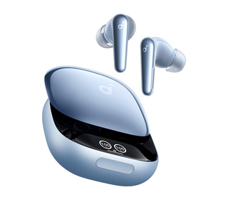 Anker Liberty 4 Pro Casque True Wireless Stereo (TWS) Ecouteurs Appels/Musique/Sport/Au quotidien USB Type-C Bluetooth Bleu clai