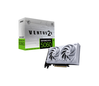 MSI GeForce RTX 5060 8G VENTUS 2X OC WHITE NVIDIA 8 Go GDDR7