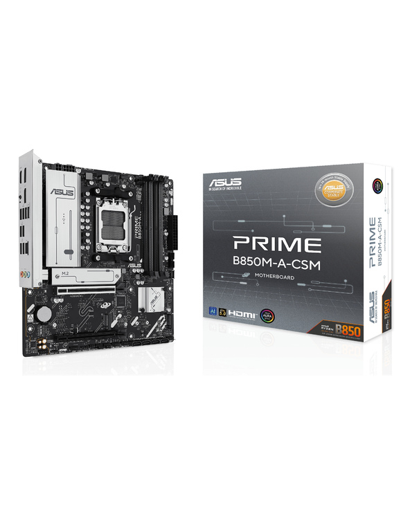 ASUS PRIME B850M-A-CSM AMD B850 Emplacement AM5 micro ATX