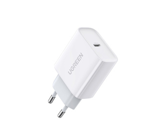 Ugreen 60450 chargeur d'appareils mobiles Universel Blanc Secteur Charge rapide Intérieure