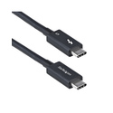 StarTech.com Câble Thunderbolt 5 de 80cm, 80Gbps/Jusqu'à 120Gbps, 240W PD, 8K 60Hz, Câble Thunderbolt Certifié, Compatible avec 