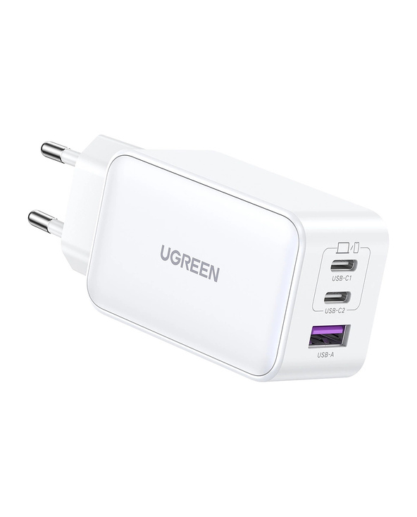 Ugreen 15339 chargeur d'appareils mobiles Universel Blanc Secteur Charge rapide Intérieure