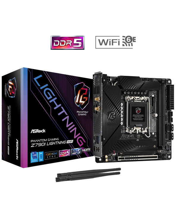 Asrock Z790I Lightning WiFi Intel Z790 LGA 1700 mini ITX