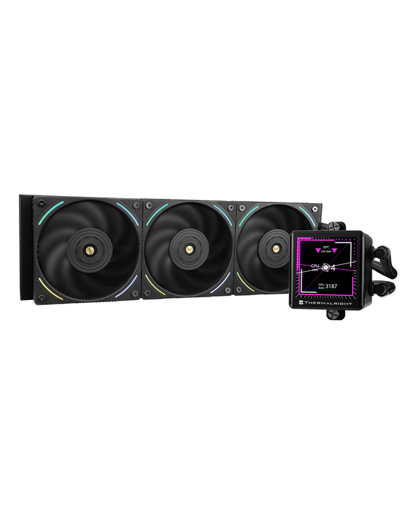 Thermalright Frozen Vision 360 Boitier PC, Processeur Refroidisseur de liquide tout-en-un 12 cm Noir 1 pièce(s)