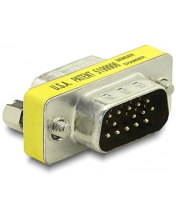 DeLOCK 65010 changeur de genre de câble VGA Argent