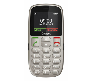 Gigaset GL395 5,59 cm (2.2") 90 g Gris Téléphone pour seniors