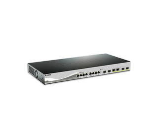 D-Link DXS-1210-12TC/E commutateur réseau Géré L2 10G Ethernet (100/1000/10000) 1U Noir, Argent