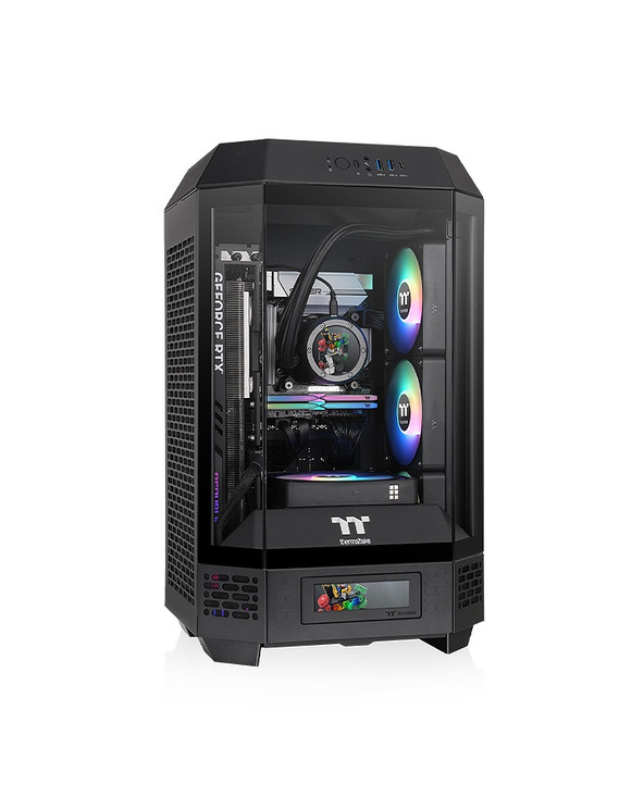 Thermaltake The Tower 250 Mini Tower Noir, Blanc