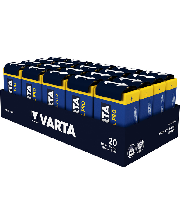 Varta 04022211111 Batterie à usage unique 9V Alcaline