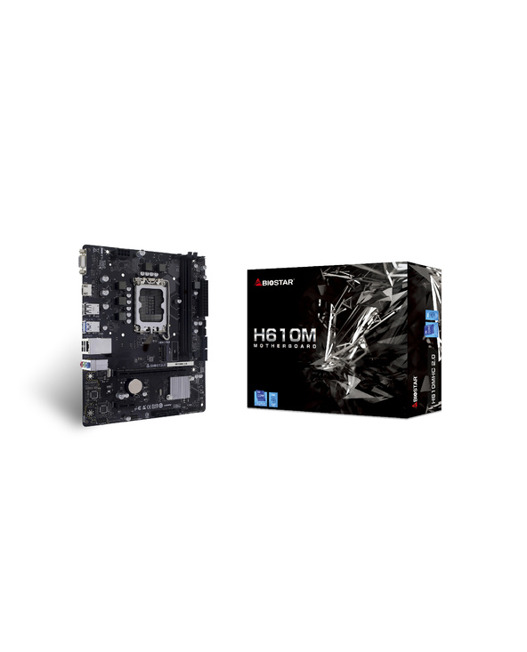 Biostar H610MHC 2.0 carte mère Intel H610 LGA 1700 micro ATX
