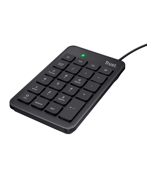 Trust 22221 clavier numérique PC portable/de bureau USB Noir