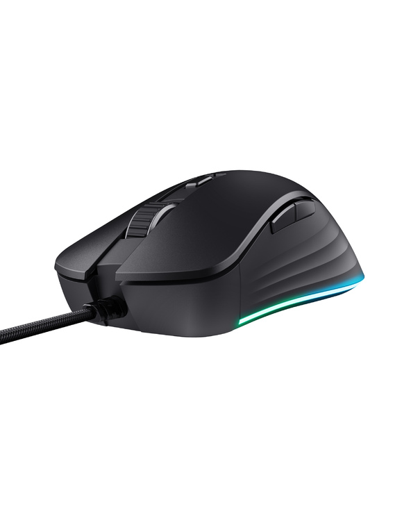 Trust GXT924 YBAR+ souris Jouer Droitier USB Type-A Optique 25600 DPI