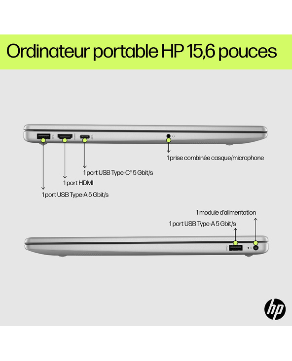 HP LAPTOP 15-FD0129NF 15.6" I7 16 Go Argent 512 Go