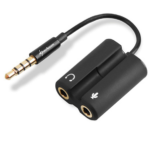 Sharkoon PMP35 câble audio 0,12 m 3,5mm Noir