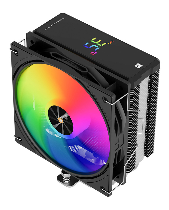 Thermalright Assassin X 120 R Digital ARGB BLACK Processeur Refroidisseur d'air 12 cm Noir