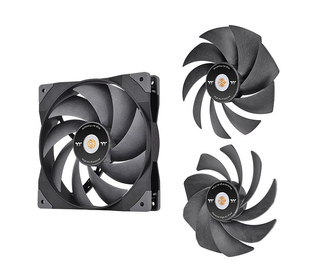 Thermaltake SWAFAN GT14 Boitier PC Ventilateur 14 cm Noir 1 pièce(s)