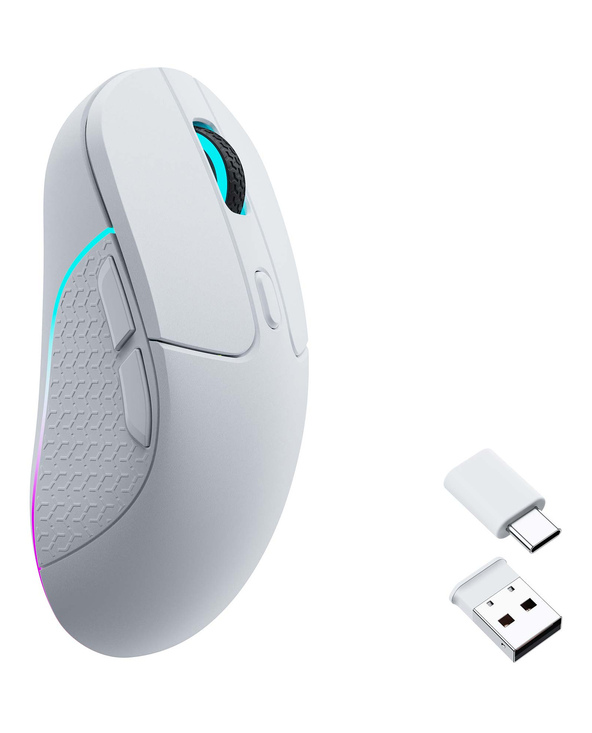Keychron M3 souris Jouer Droitier RF sans fil + Bluetooth Optique 26000 DPI