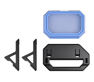 Thermaltake AC-076-ONFNAN-A1 Compartiment pour ordinateur Midi Tower Kit de conversion de tour au rack