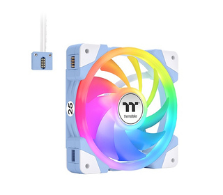 Thermaltake SWAFAN EX14 ARGB Boitier PC Refroidisseur d'air 14 cm Blanc 3 pièce(s)