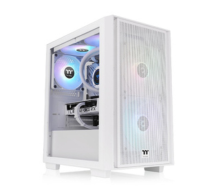Thermaltake Versa H16 TG ARGB Micro Tower Blanc