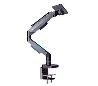 Thermaltake GEA-MSR-SMSBLK-01 support d'écran plat pour bureau 124,5 cm (49") Noir, Gris