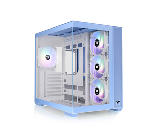 Thermaltake View 380 TG ARGB Hydrangea Blue Midi Tower Bleu