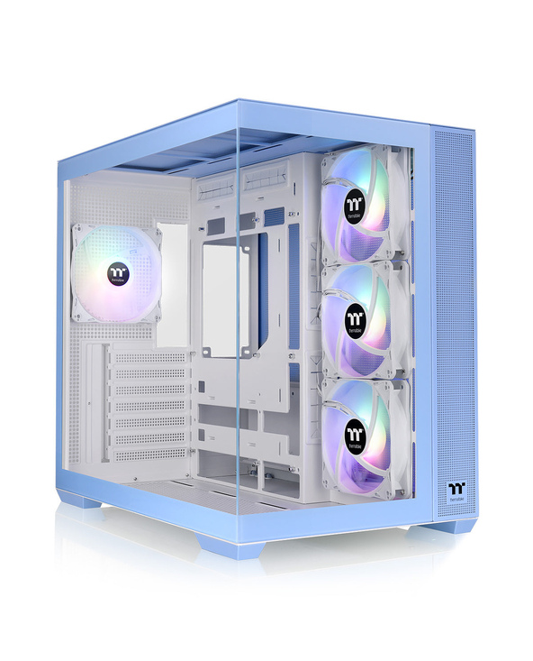 Thermaltake View 380 TG ARGB Hydrangea Blue Midi Tower Bleu