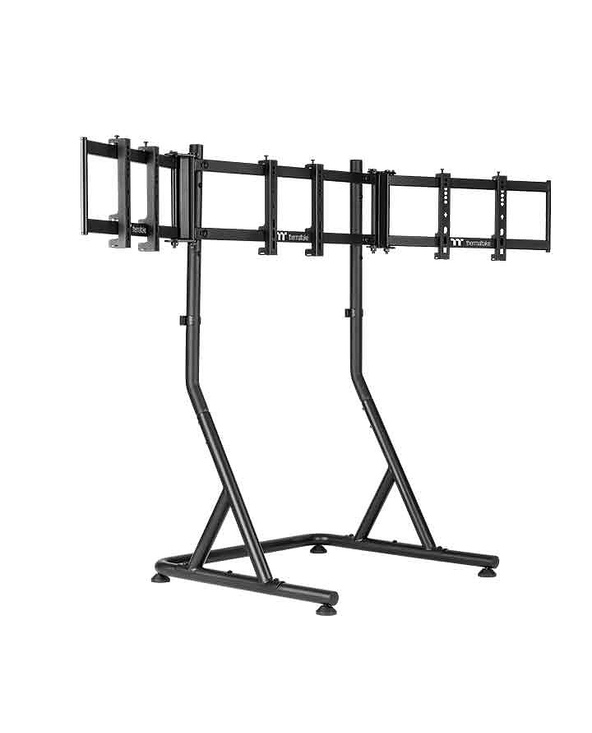 Thermaltake GEA-RMS-TMSBLK-01 support d'écran plat pour bureau 139,7 cm (55") Sol Noir