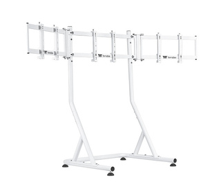 Thermaltake GEA-RMS-TMSWHT-01 support d'écran plat pour bureau 139,7 cm (55") Sol Blanc