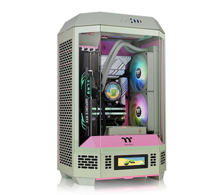 Thermaltake Tower 300 Matcha Plum Micro Tower Prune