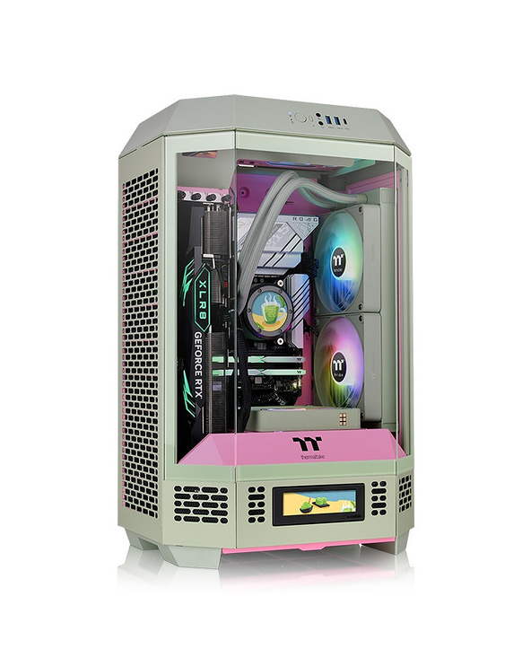 Thermaltake Tower 300 Matcha Plum Micro Tower Prune