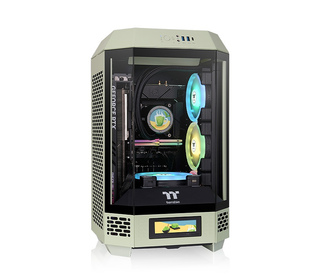 Thermaltake The Tower 250 Matcha Green Mini Tower Vert