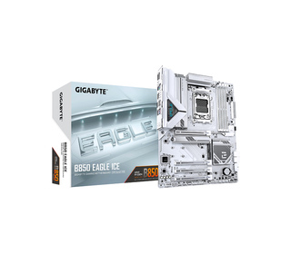 GIGABYTE B850 EAGLE ICE Carte Mère – Processeurs AMD Ryzen série 9000, VRM numérique 8+2+2 phases, jusqu’à 8200 MHz DDR5 (O.C), 