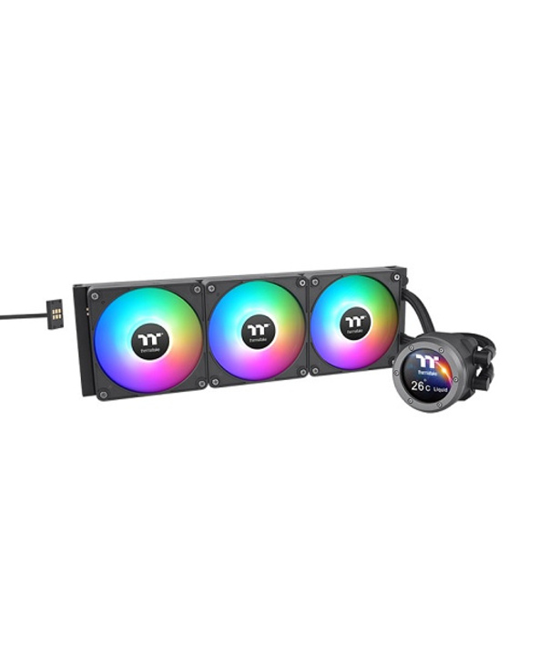 Thermaltake CL-W417-PL14SW-A système de refroidissement d’ordinateur Boitier PC, Processeur Refroidisseur de liquide tout-en-un 
