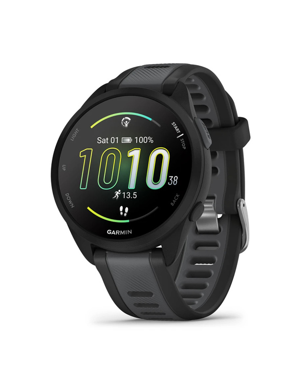 Garmin Forerunner 165 3,05 cm (1.2") AMOLED Numérique 390 x 390 pixels Écran tactile Noir GPS (satellite)