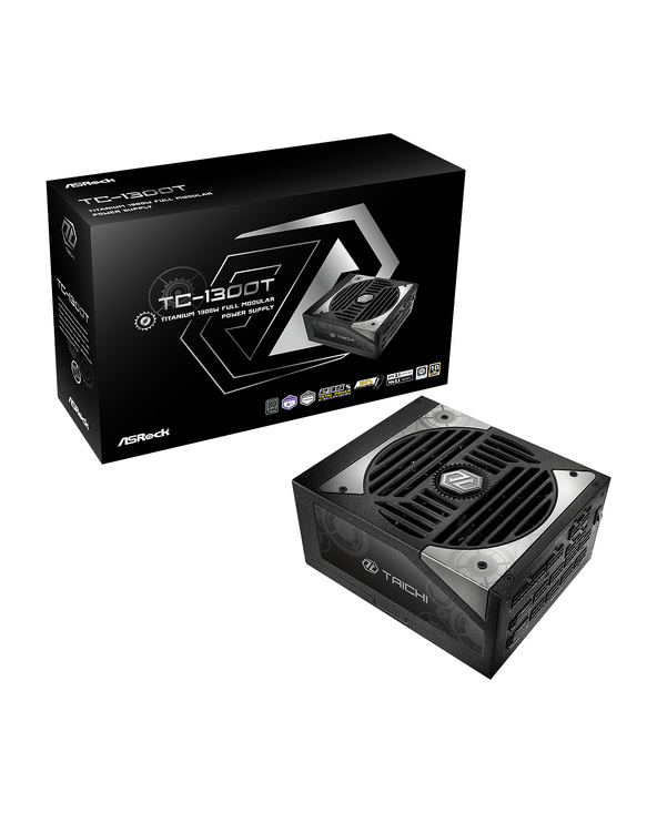 Asrock Taichi TC-1300T unité d'alimentation d'énergie 1300 W 20+4 pin ATX ATX Noir