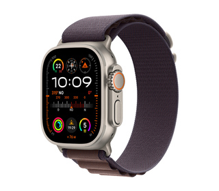 Apple Watch Ultra 2 OLED 49 mm Numérique 410 x 502 pixels Écran tactile 4G Titane GPS (satellite)