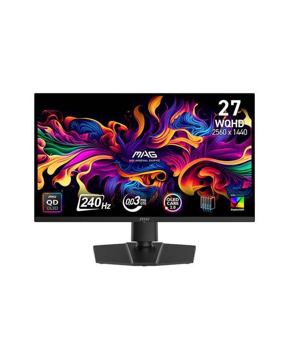 MSI MAG 271QP QD-OLED X24 26.5" QD-OLED Wide Quad HD 0,03 ms Noir