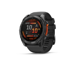 Garmin Fenix 8 3,56 cm (1.4") AMOLED 51 mm Numérique 454 x 454 pixels Écran tactile Gris Wifi GPS (satellite)