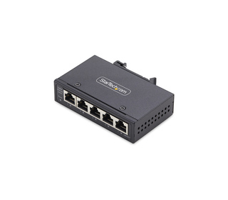 StarTech.com Switch Réseau Industriel 5 Ports Non Géré, 100/1000 Ethernet, Rail DIN/Montage Mural, Commutateur Gigabit IP30 Robu