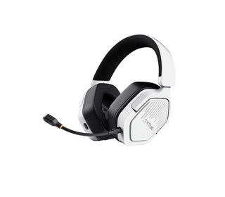 Trust GXT 493W Carus Casque Avec fil &sans fil Arceau, Casque Jouer USB Type-C / USB Type-A Bluetooth Blanc