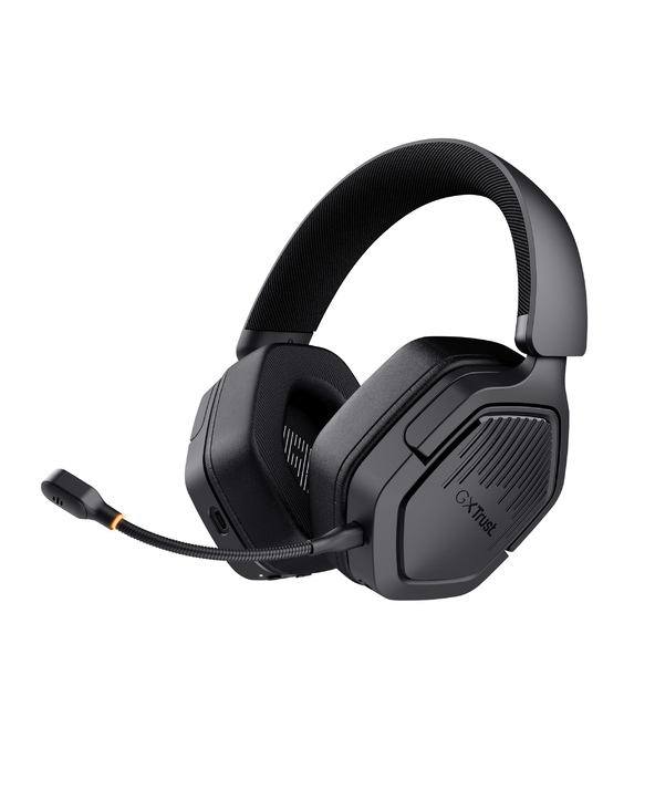 Trust GXT 493 Carus Casque Avec fil &sans fil Arceau, Casque Jouer USB Type-C / USB Type-A Bluetooth Noir